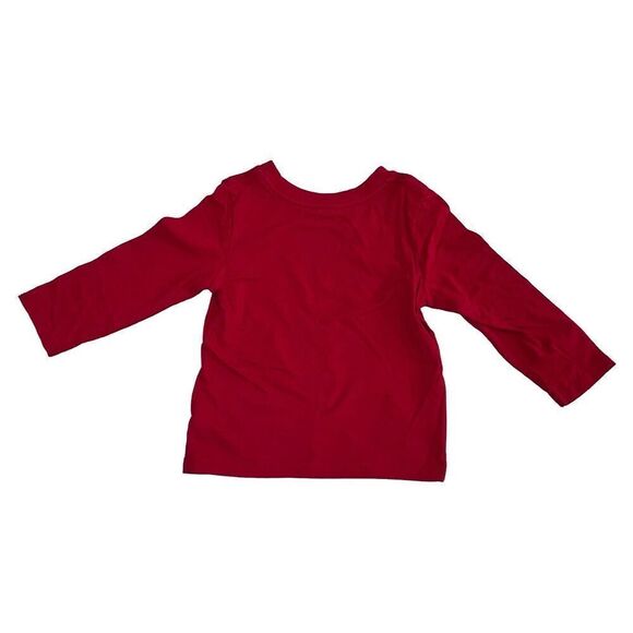 Cat & Jack Christmas Tree TShirt Graphics Red Top Toddler 2T‎ Holiday Casual - Picture 3 of 6